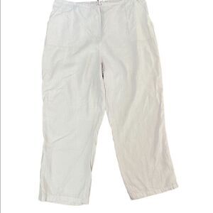 Motherhood maternity light pink linen pants‎